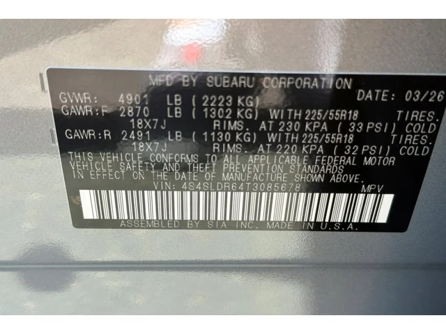New 2026 RIVER ROCK PEARL Subaru Limited image 54