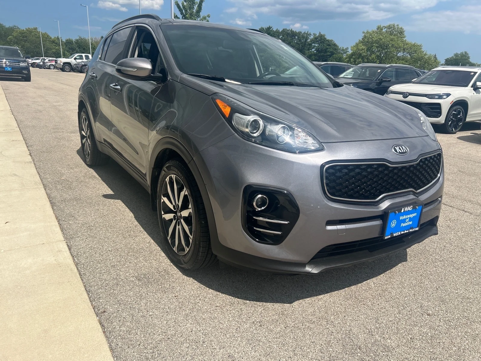 Used 2018 Gray Kia EX image 7