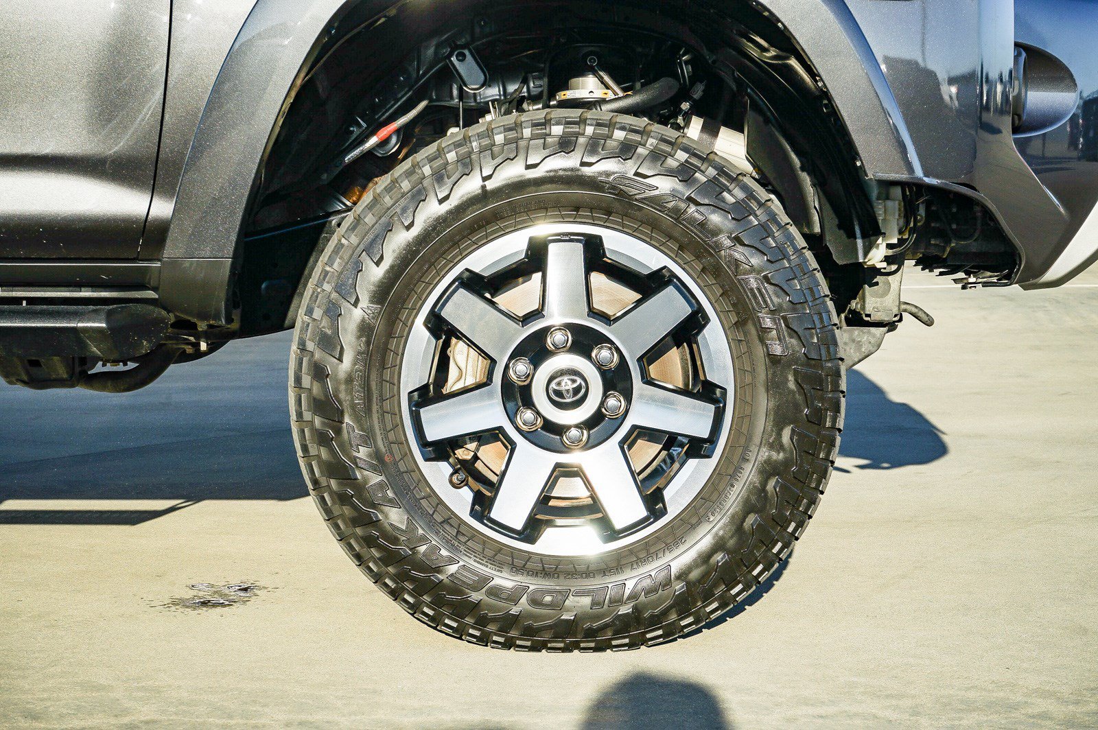 Used 2021 Magnetic Gray Metallic Toyota TRD Off Road Premium image 9
