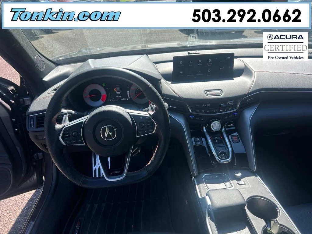 Certified Used 2021 Modern Steel Metallic Acura SH-AWD A-SPEC image 12