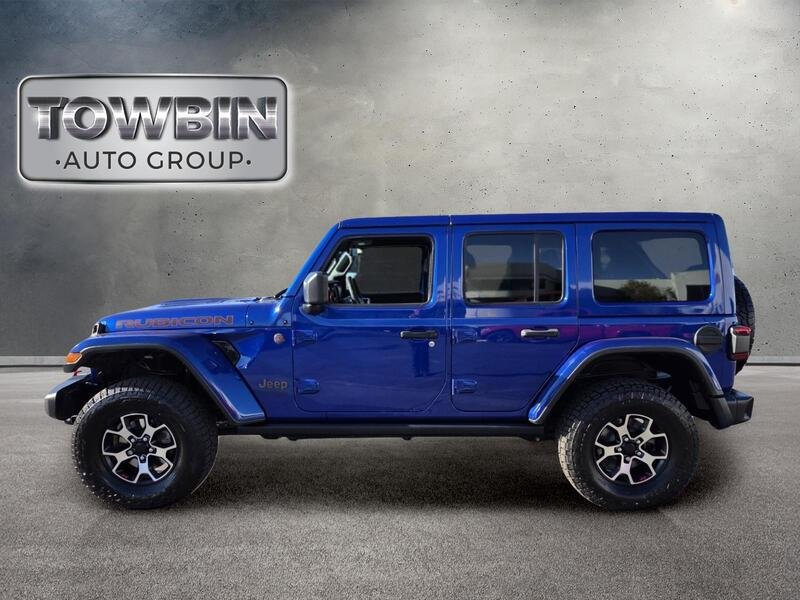 Used 2020 Blue Jeep Unlimited Rubicon image 8