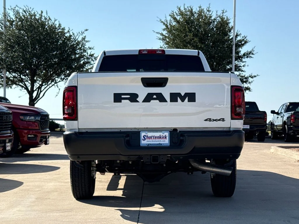 New 2027 Bright White Clear-Coat Exterior Paint RAM Tradesman image 8