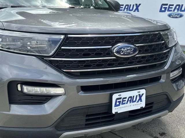 Certified Used 2021 Gray Metallic Ford XLT image 3