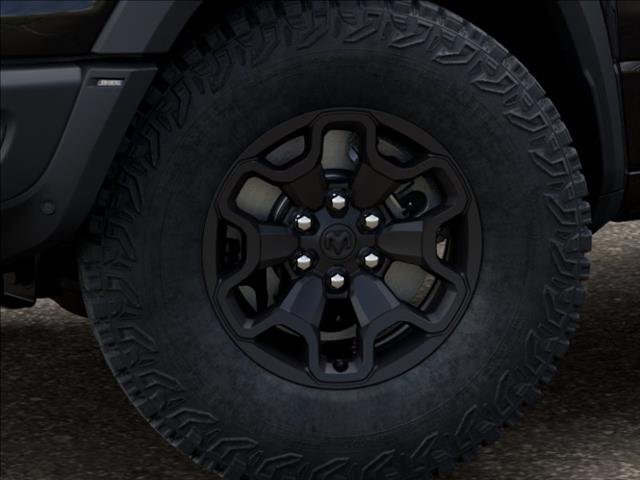 New 2026 Diamond Black Crystal Pearl-Coat Exterior Paint RAM RHO Crew Cab 4x4 5