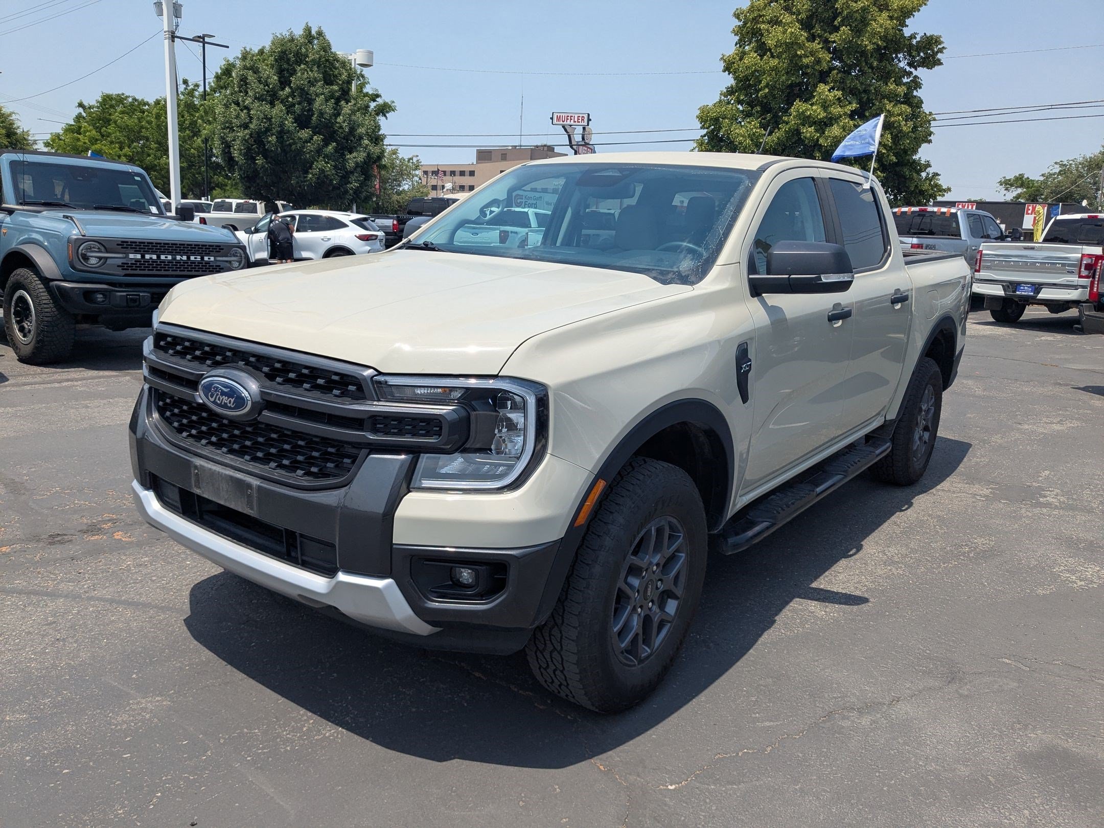 Certified Used 2025 Blue Ford XLT image 8