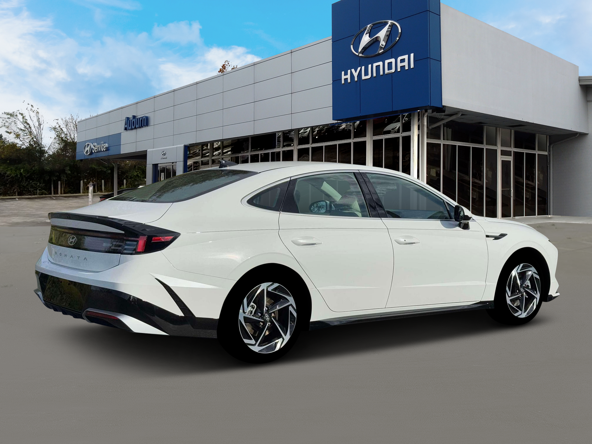 New 2026 White Hyundai SEL Sport image 7