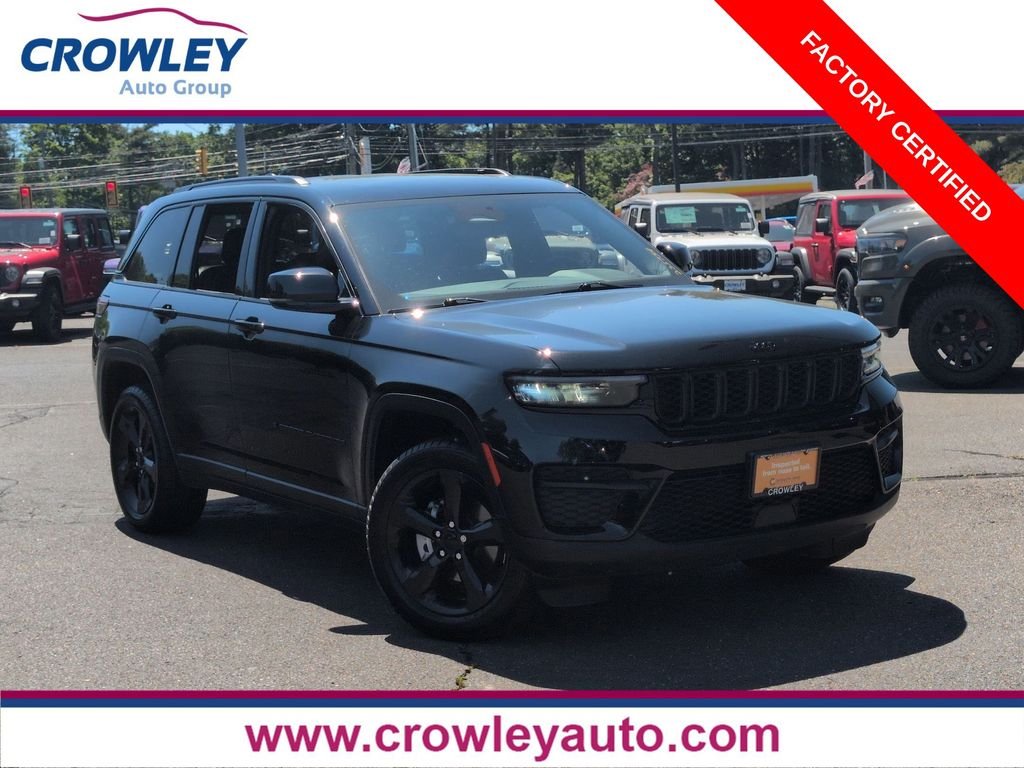 Certified Used 2023 Black Jeep Altitude X image 1