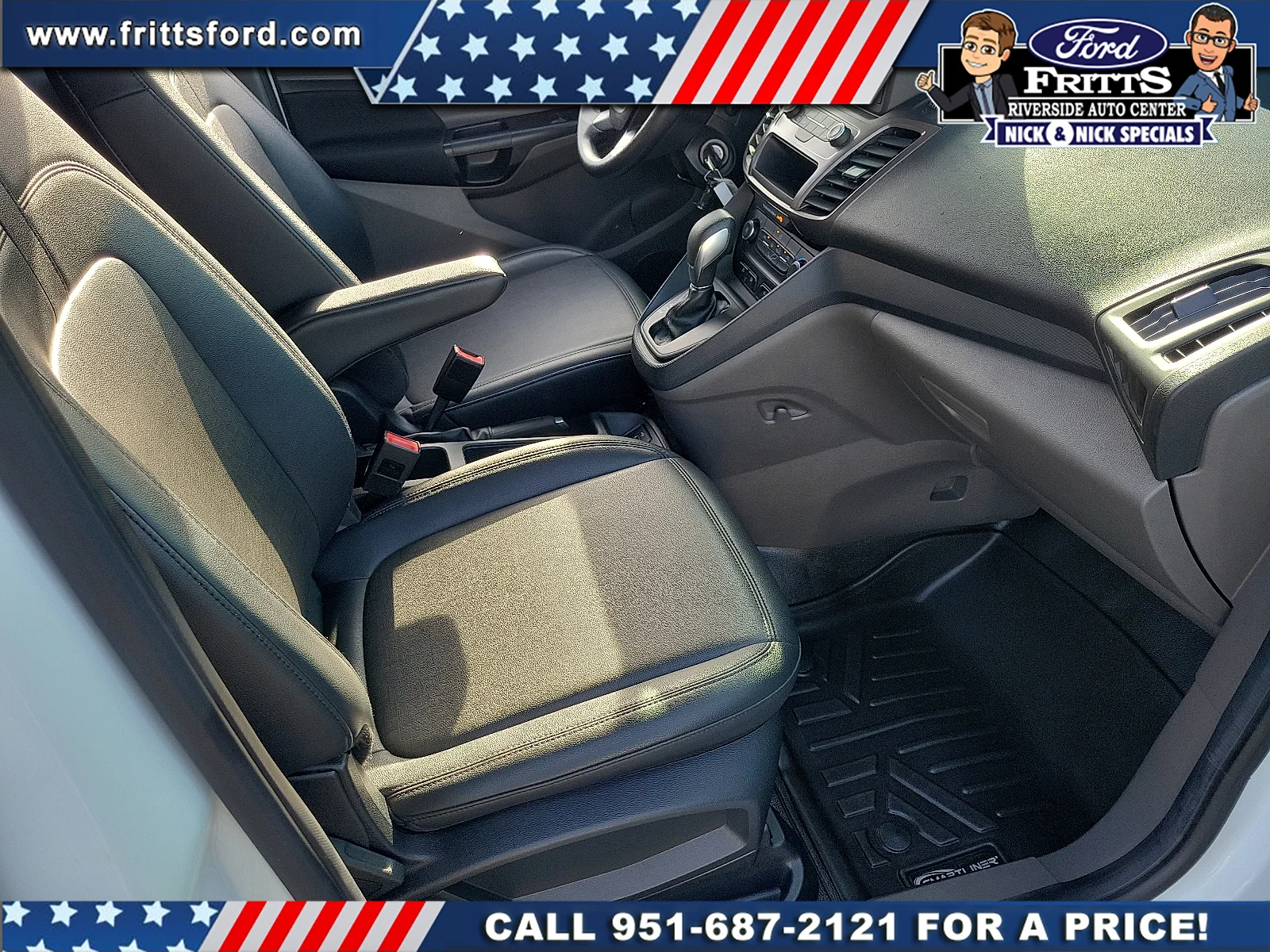 Certified Used 2021 Frozen White Ford XL Cargo Van image 13