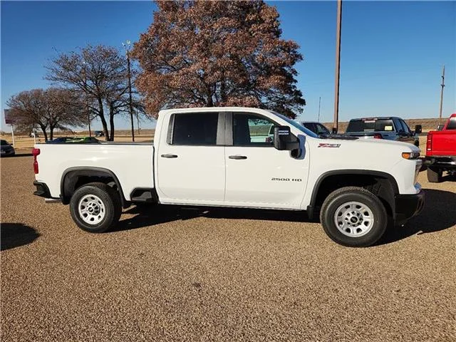 New 2026 White Chevrolet Work  4x4 Crew Cab 6.75 ft. box 159 in. WB image 5