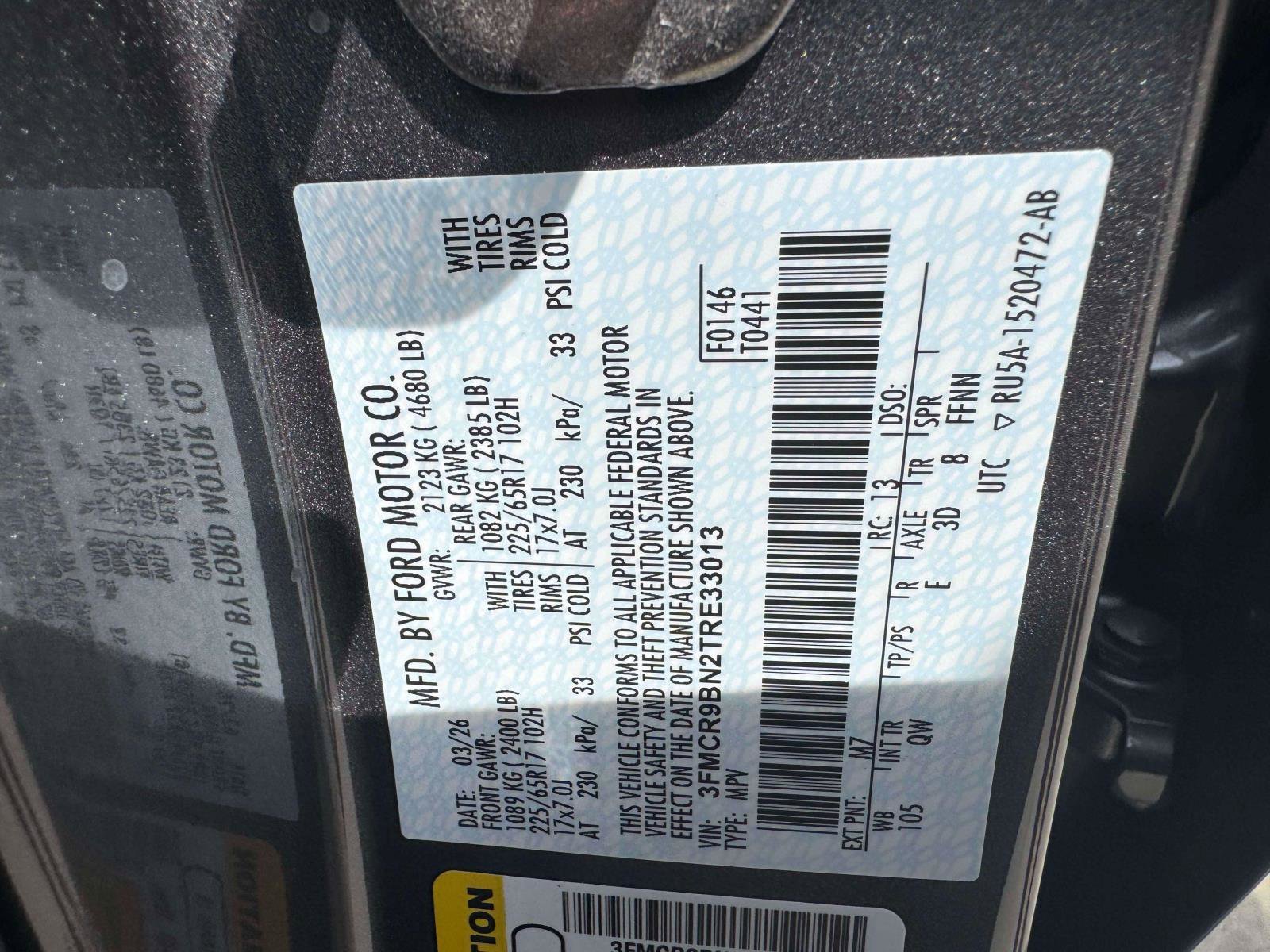 New 2026 Carbonized Gray Metallic Ford Big Bend® image 12