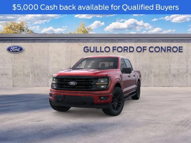 New 2026 Ruby Red Metallic Tinted Clearcoat Ford XLT image 2