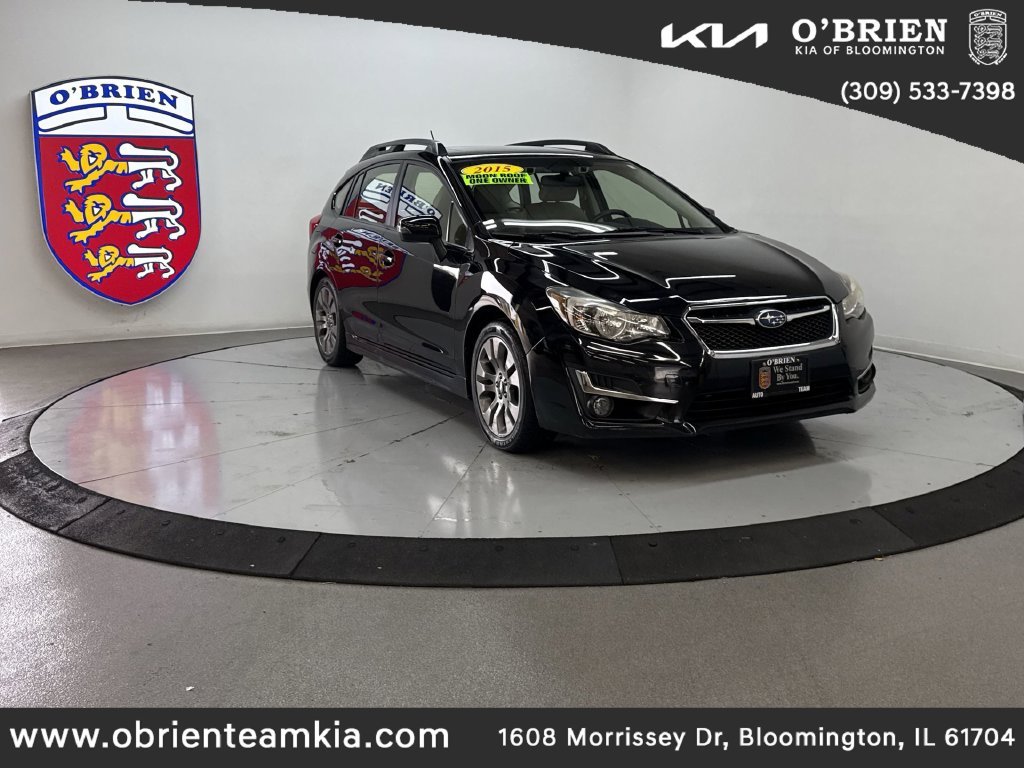 Used 2015 Crystal Black Silica Subaru 2.0i Sport Limited image 1