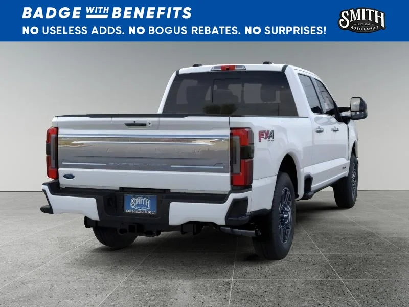 New 2026 Star White Metallic Tri-Coat Ford F-250® Platinum® image 9