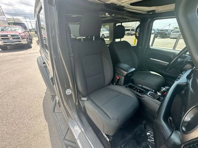 Used 2020 Gray Jeep Unlimited Sport image 25