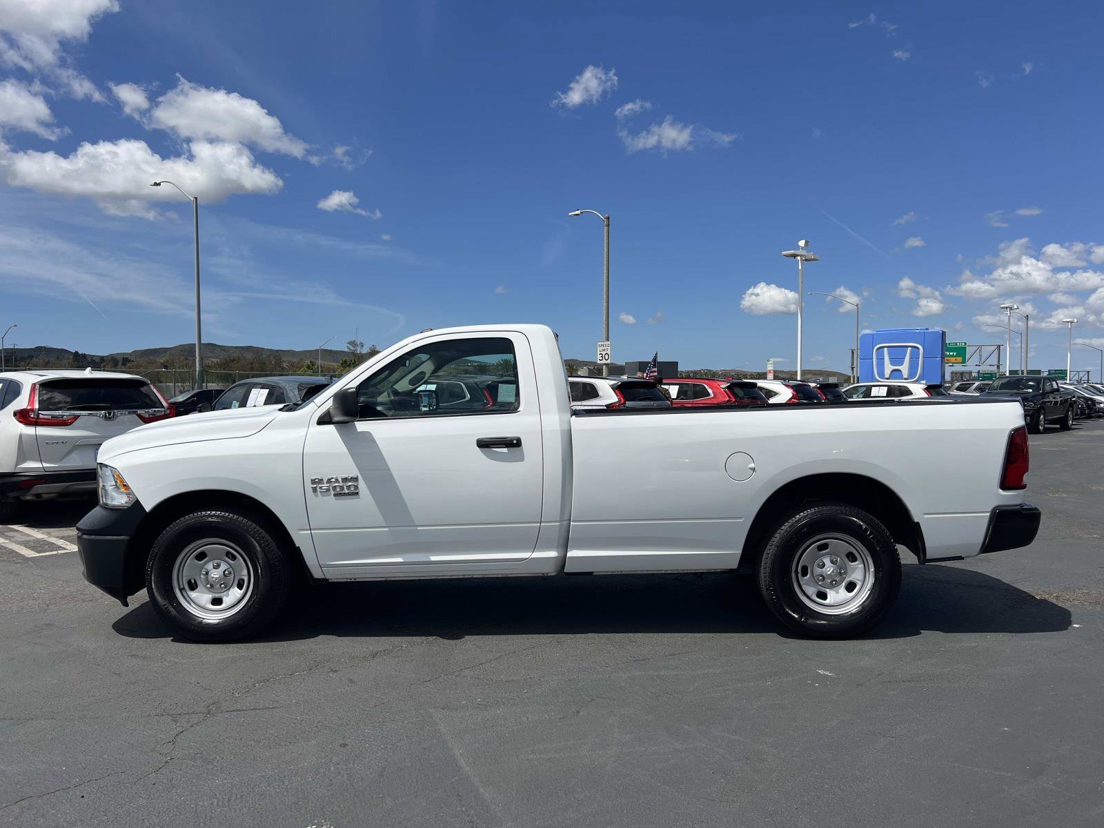 Used 2021 RAM Ram 1500 Classic Tradesman with VIN 3C6JR6DGXMG642903 for sale in Irvine, CA