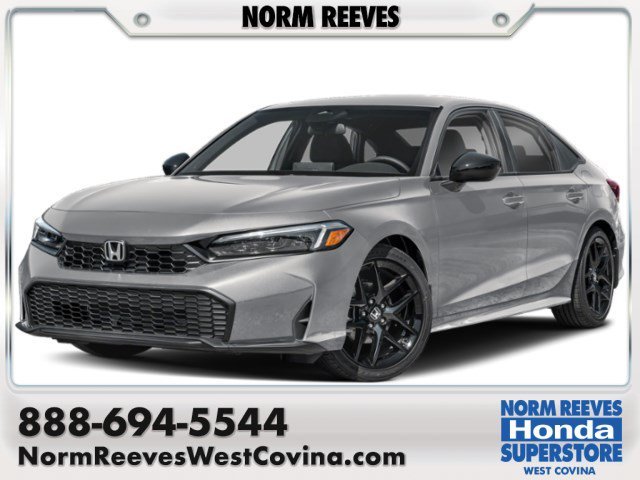 New 2026 Silver Honda Sport CVT image 1