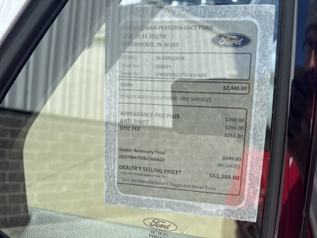 New 2026 Space White Metallic Ford ST image 33