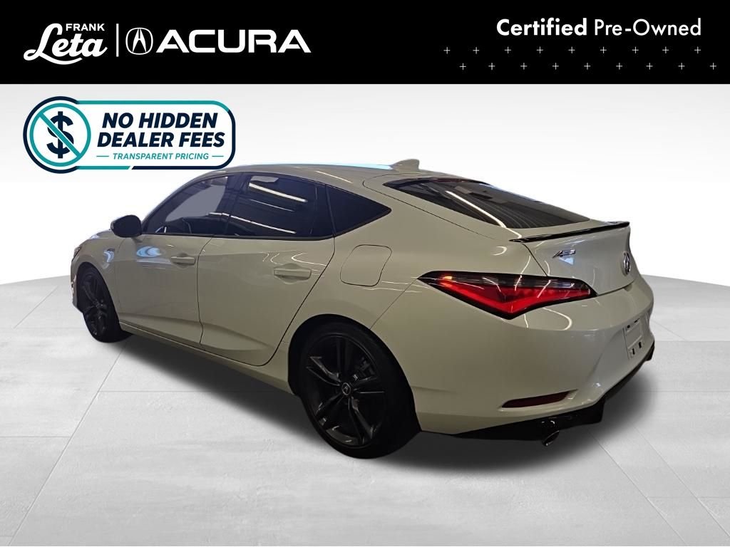 Certified Used 2025 Platinum White Pearl Acura  image 3