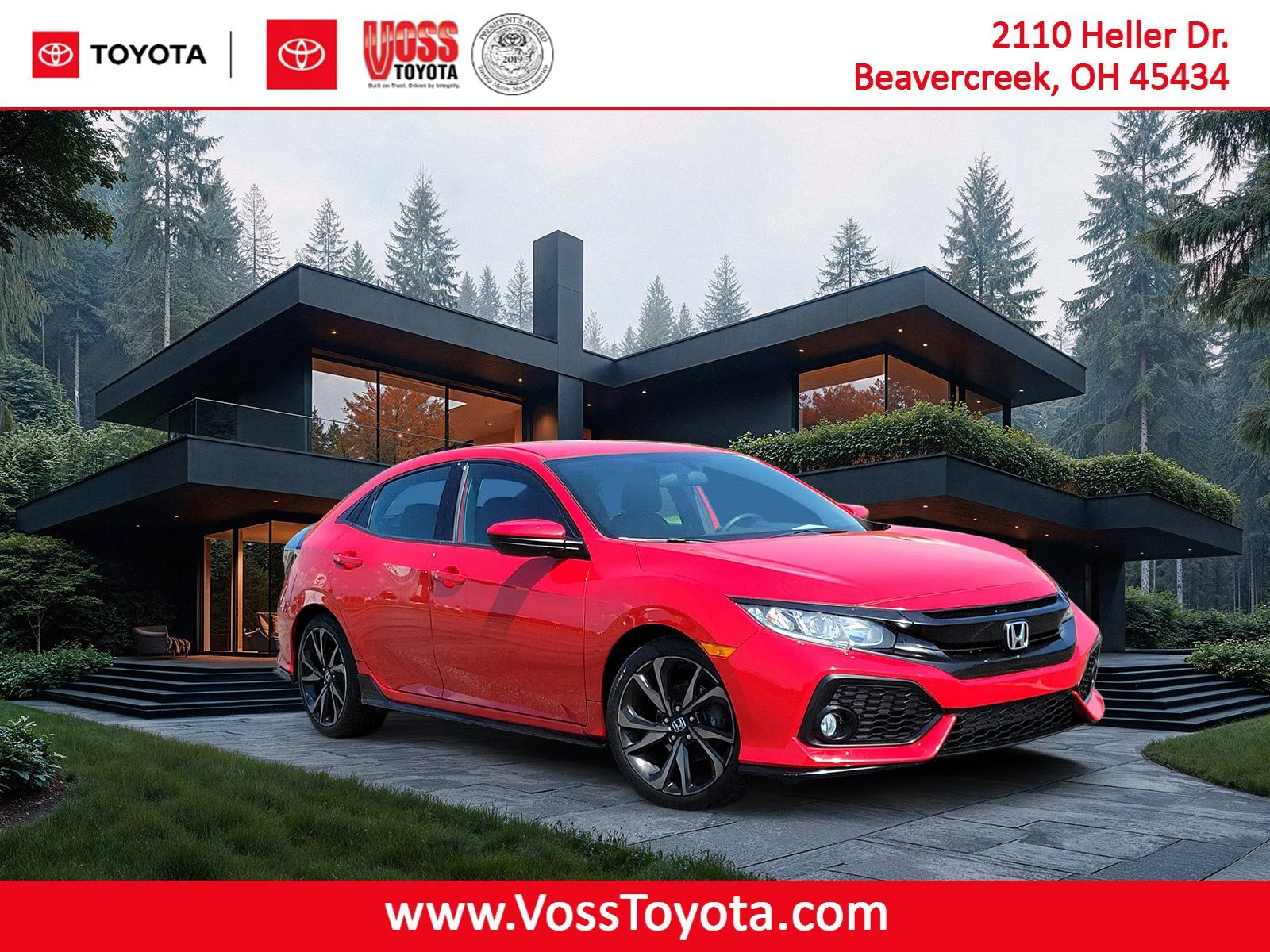 Used 2017 Rallye Red Honda Sport image 1