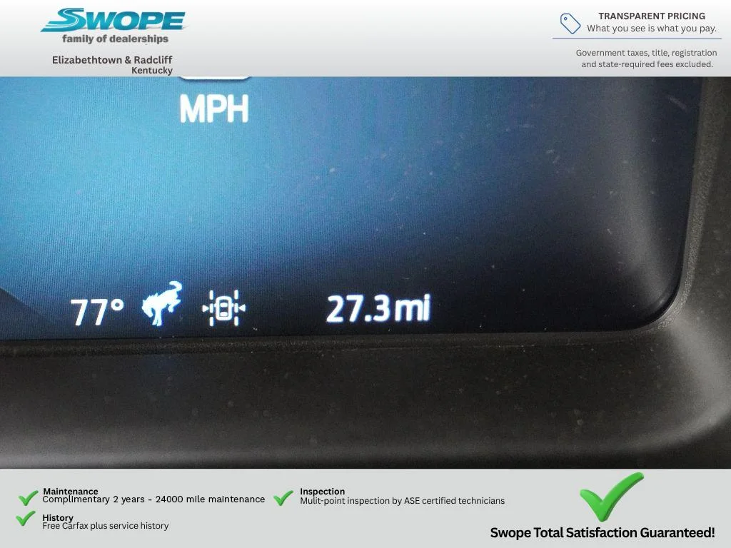 New 2026 Velocity Blue Metallic Ford Big Bend® image 17
