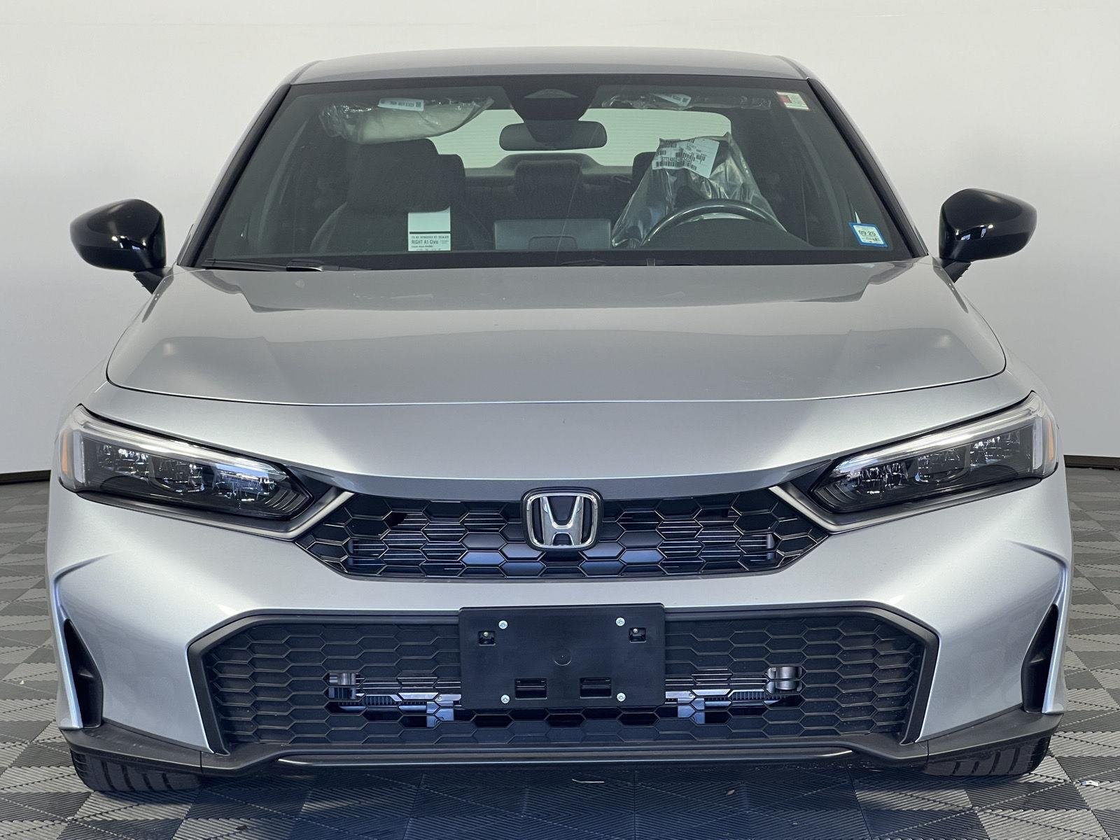 New 2026 Solar Silver Metallic Honda FWD Sport image 2