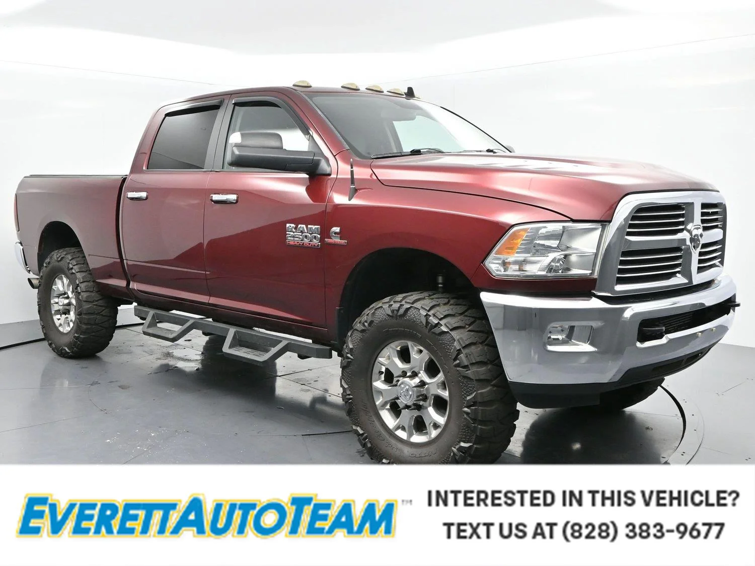 Delmonico Red Pearlcoat 2017 RAM 2500 Pickup Truck Four-Wheel Drive 6-Speed Automatic