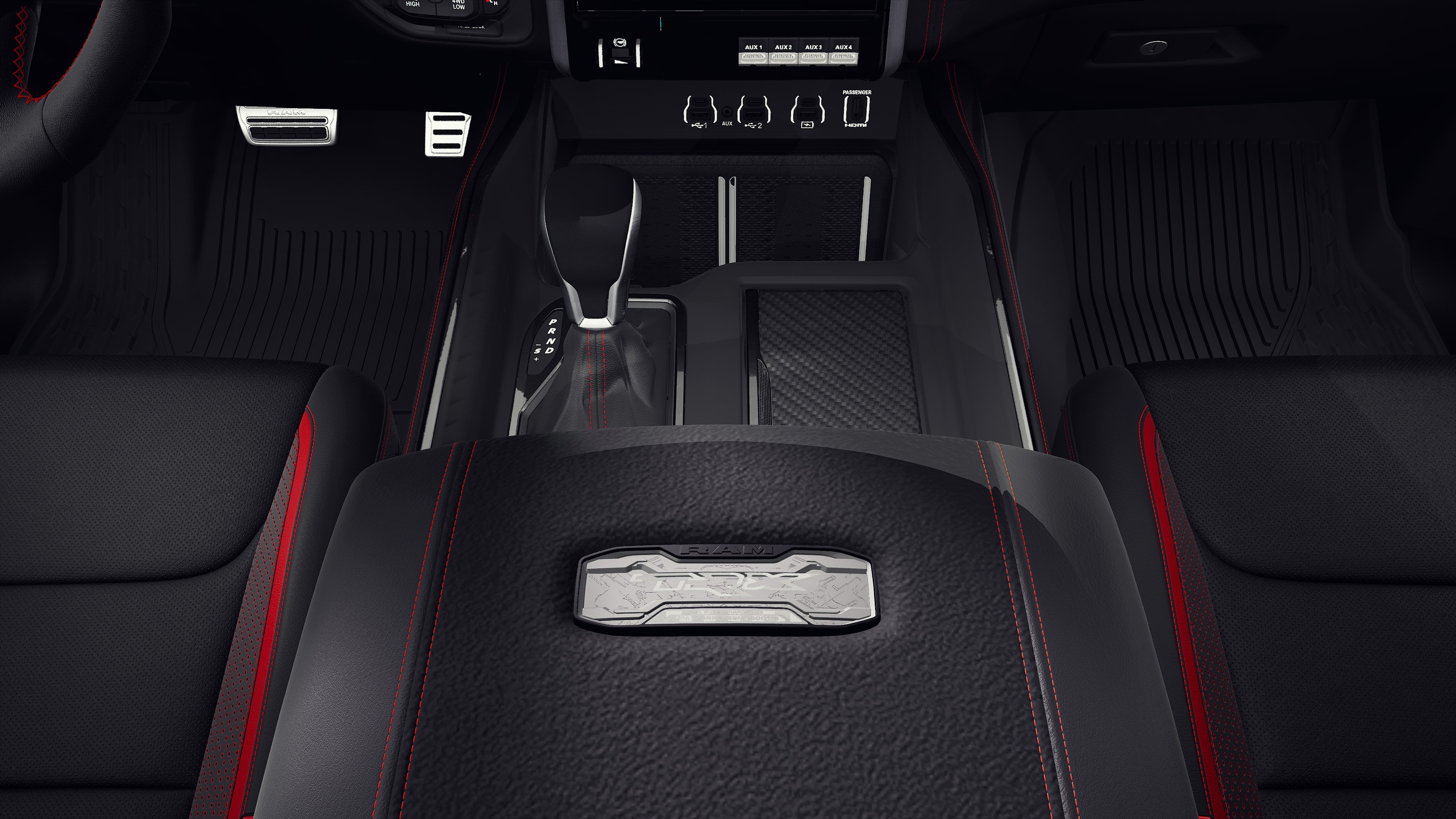 New 2027 Bright White Clear-Coat Exterior Paint RAM TRX image 4