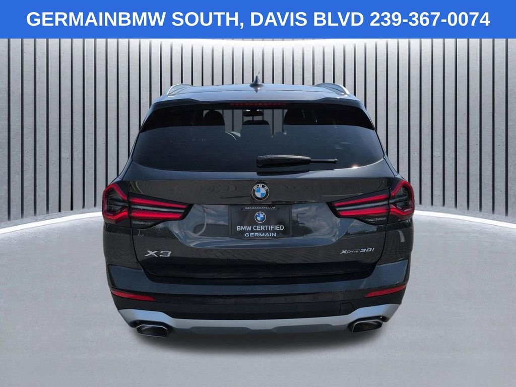 Certified Used 2024 Dark Graphite Metallic BMW xDrive30i image 6