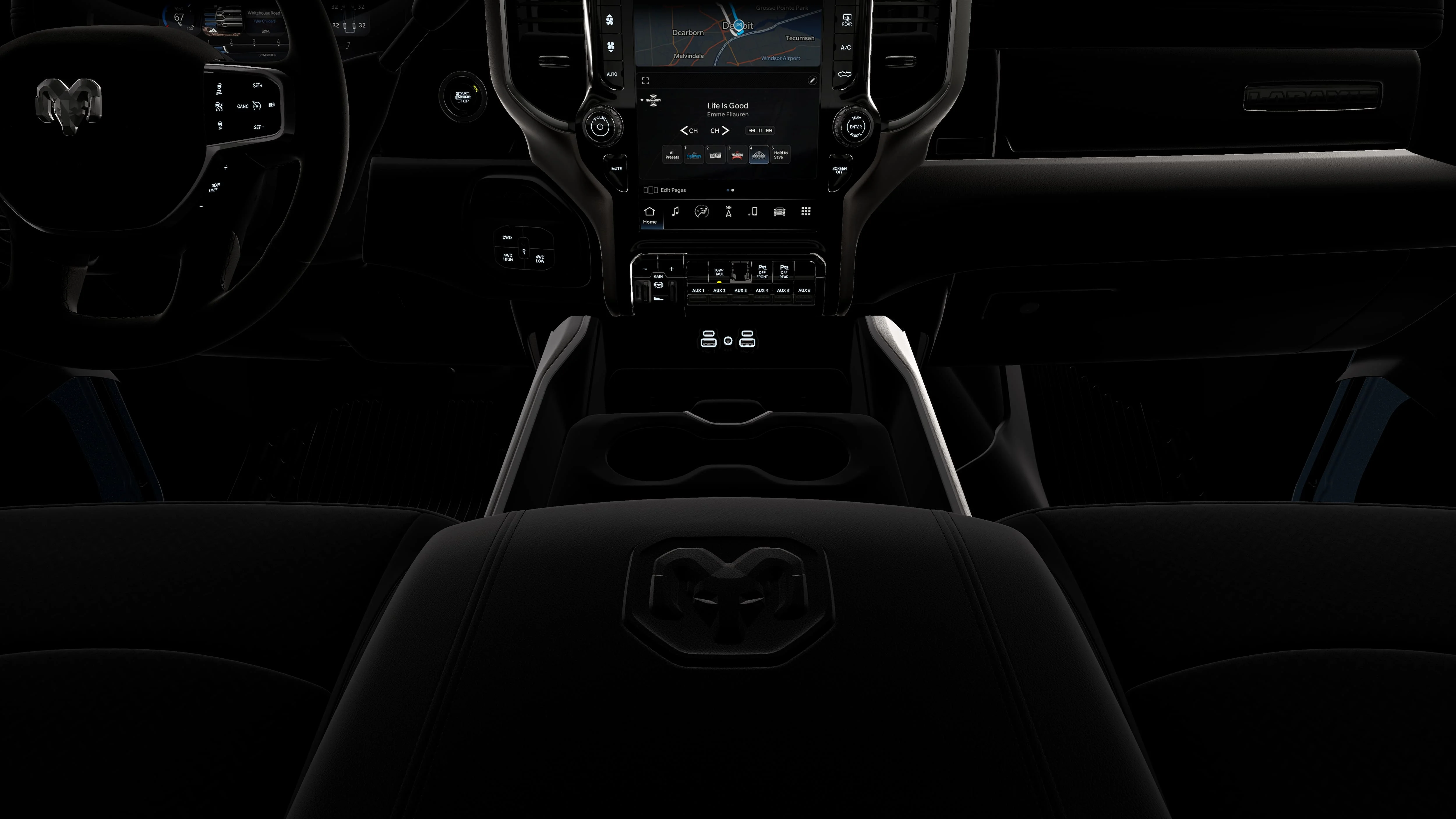 New 2026 Forged Blue Metallic Exterior Paint RAM LARAMIE image 17