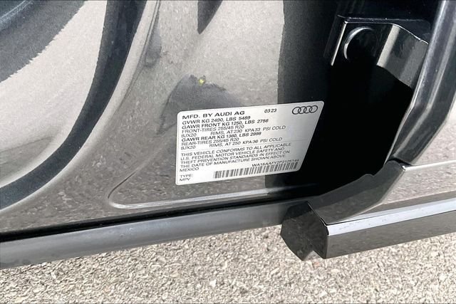 Used 2023 Gray Audi 45 S line Premium Plus image 35