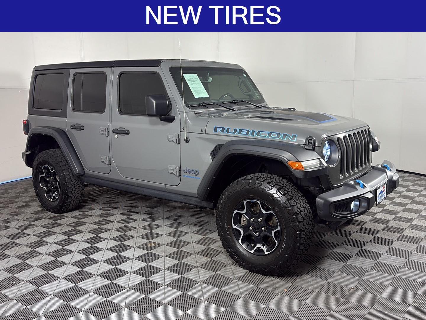 Used 2023 Jeep Wrangler 4xe Rubicon 4XE with VIN 1C4JJXR60PW554356 for sale in Salida, CO