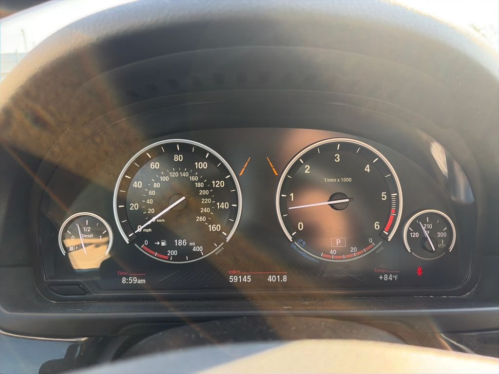 Used 2014 Jet Black BMW 535d image 15