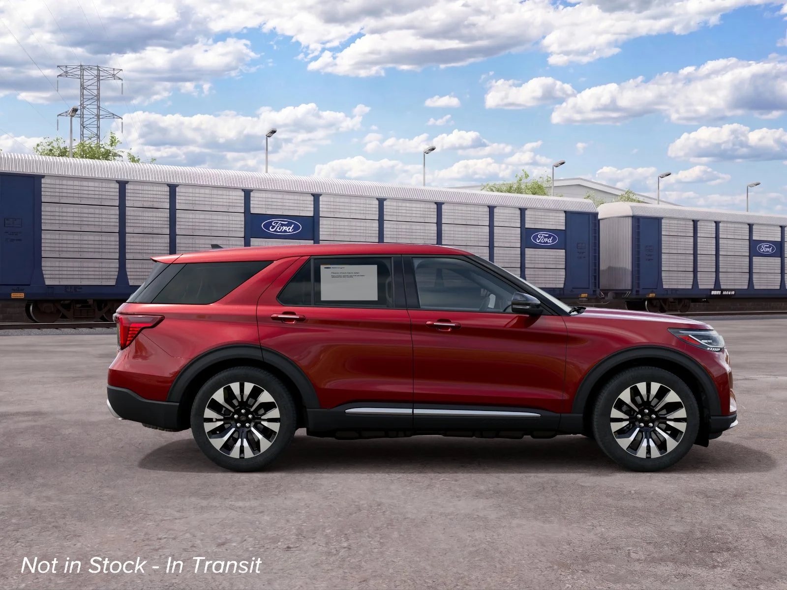 New 2027 Ruby Red Metallic Tinted Clearcoat Ford Platinum™ image 5