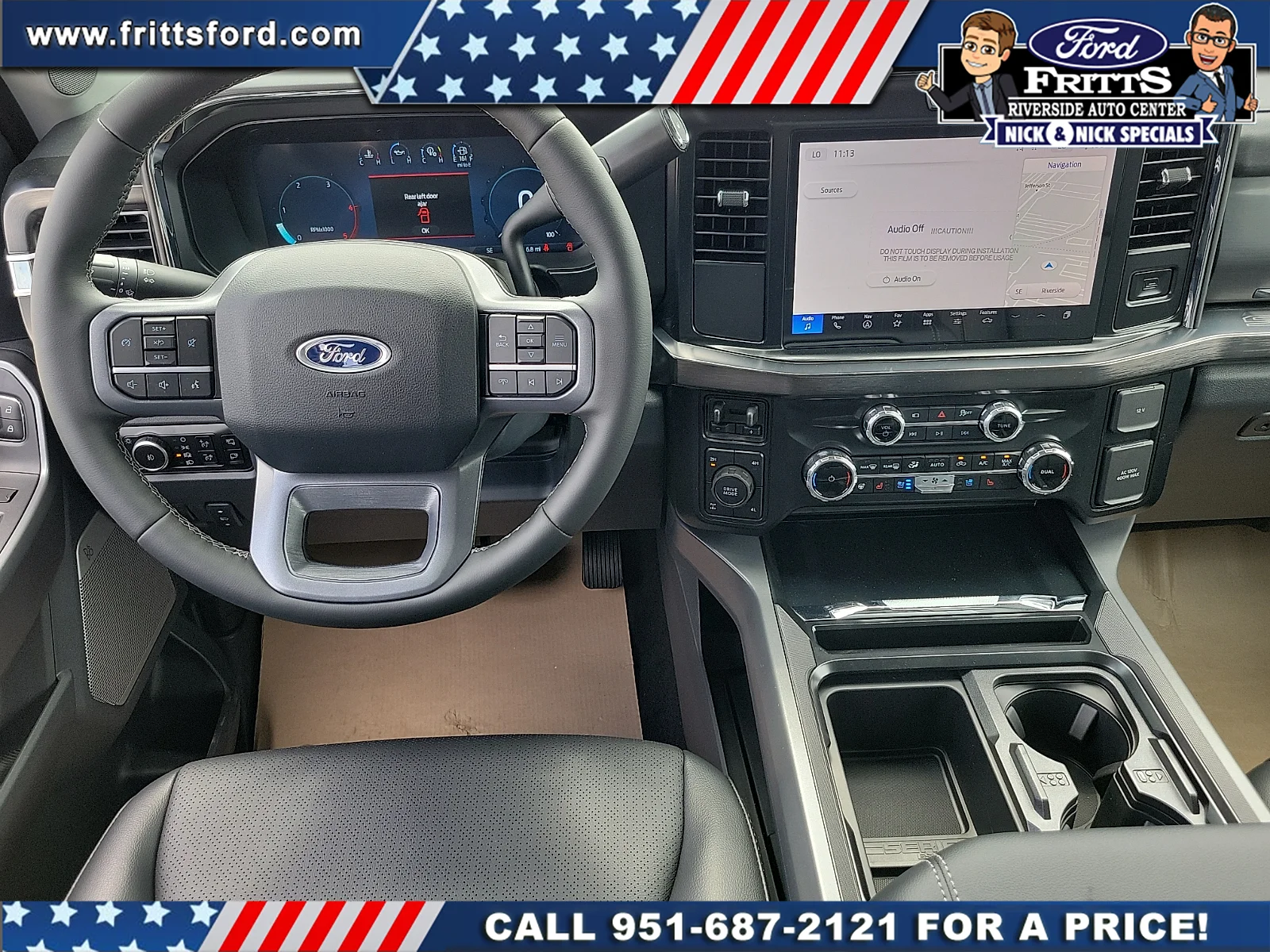 New 2026 Star White Metallic Tri-Coat Ford F-250® Lariat® image 4