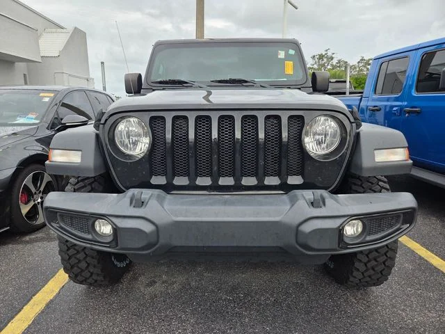 Certified Used 2022 Black Jeep Unlimited Willys image 2