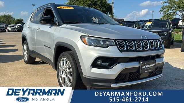 Certified Used 2025 Silver Jeep Limited image 1