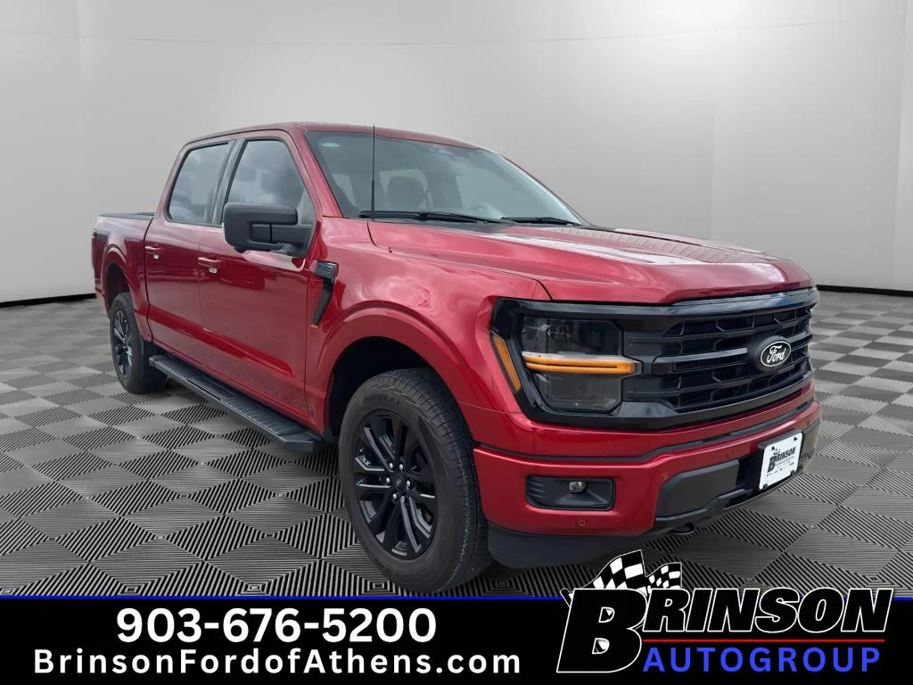 Used 2025 Red Metallic Ford XLT image 3