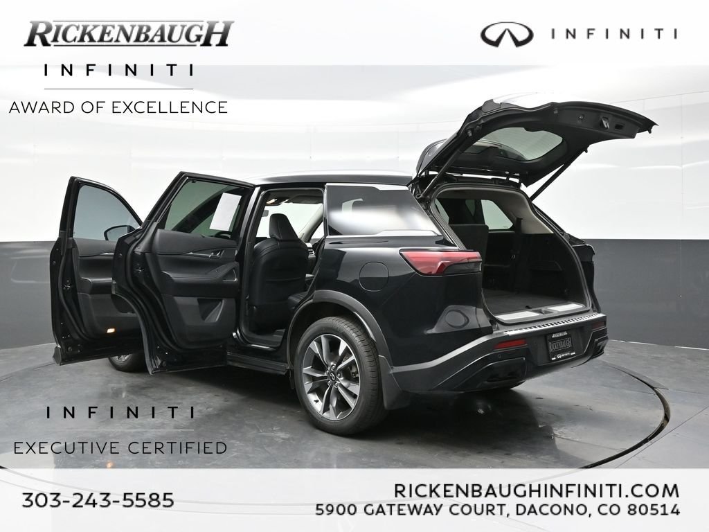 Certified Used 2023 Black INFINITI LUXE image 52