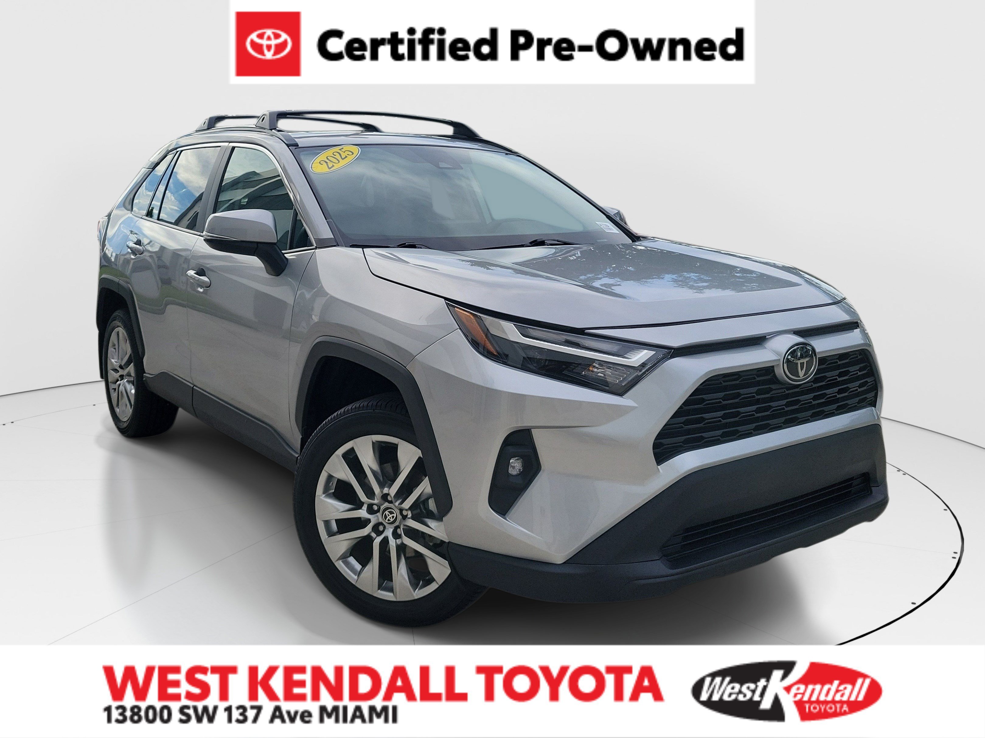 Certified Used 2025 Silver Sky Metallic Toyota XLE Premium image 1