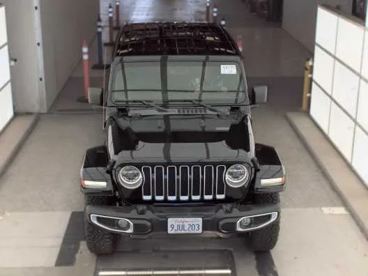 Used 2022 Jeep Wrangler Unlimited Sahara with VIN 1C4HJXEG6NW262169 for sale in Kansas City