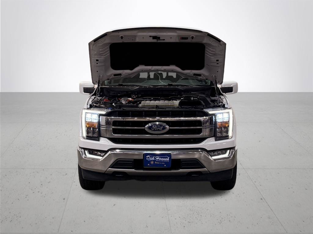Used 2022 Oxford White Ford Lariat image 5