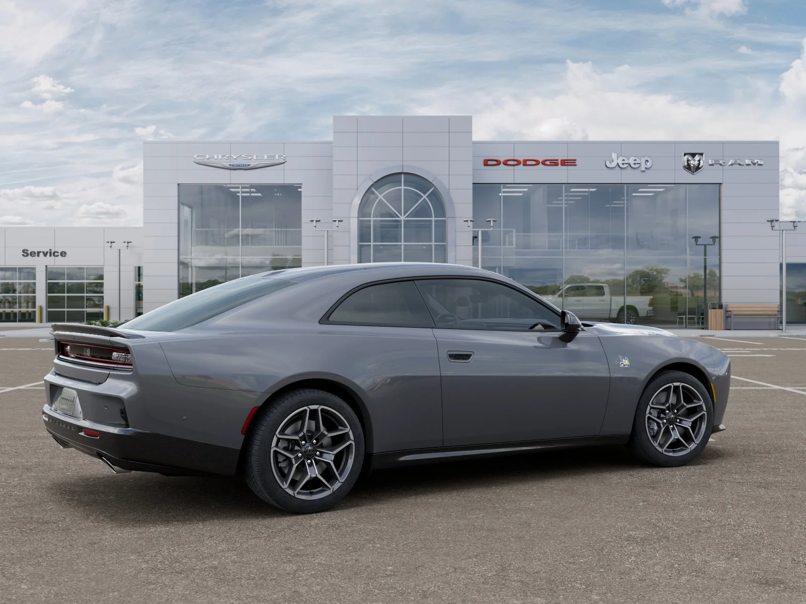 New 2026 Destroyer Gray Exterior Paint Dodge R/T Scat Pack image 32