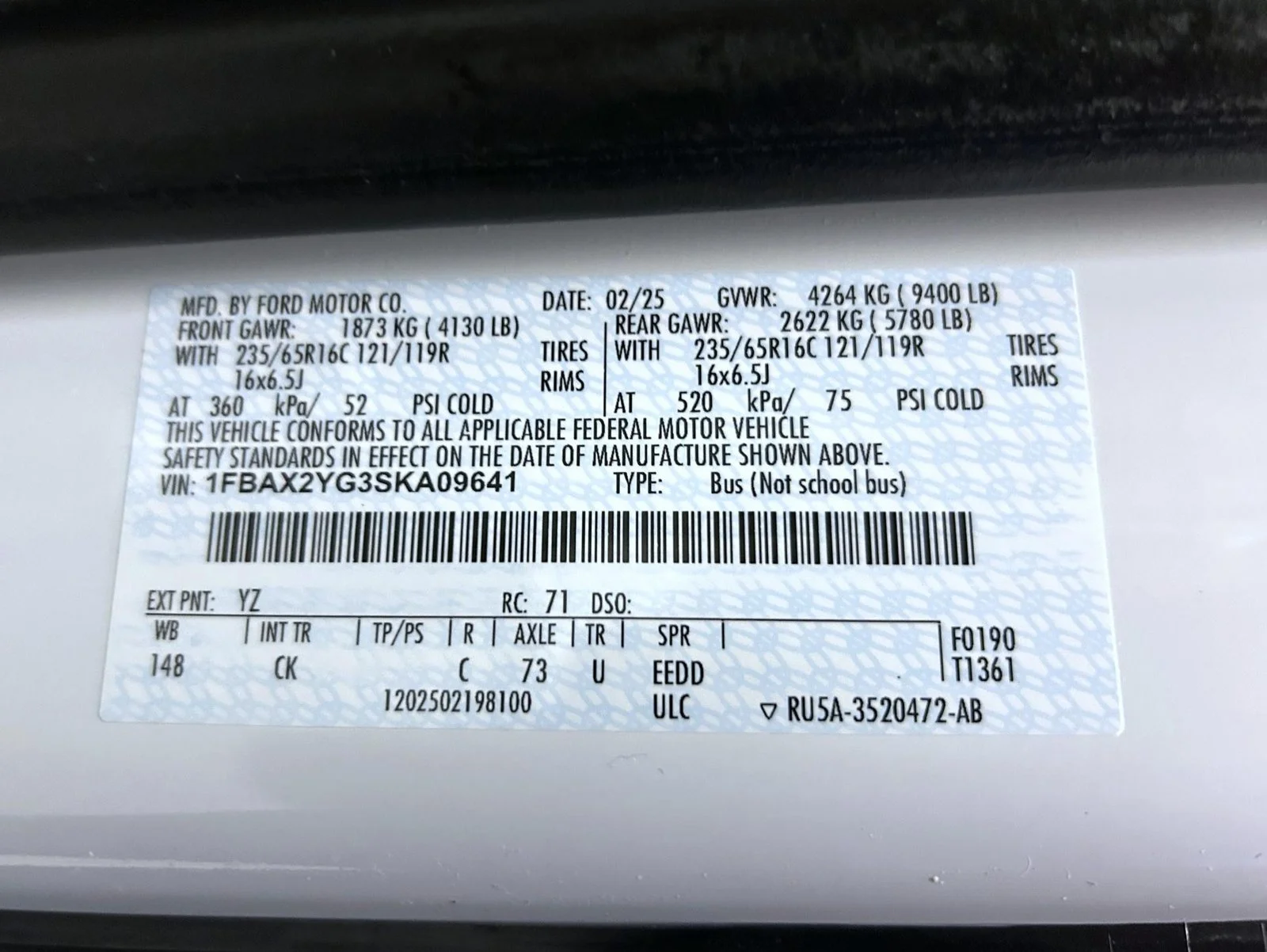 Used 2025 White Ford XLT image 24