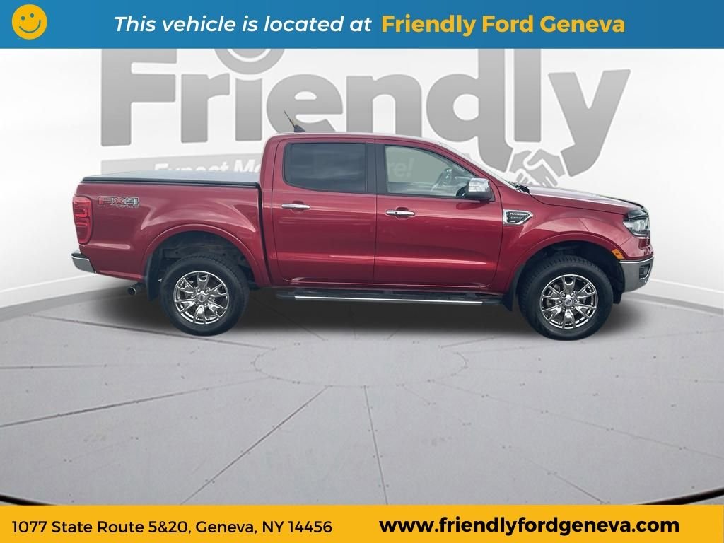 Used 2021 Red Ford Lariat image 4