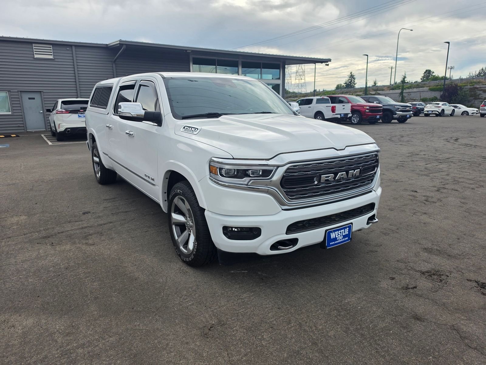 Used 2020 Bright White Clearcoat Ram Limited image 6