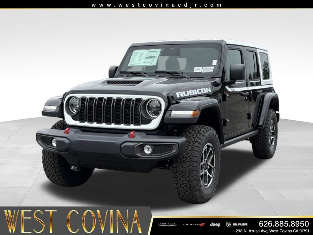New 2026 Black Clear-Coat Exterior Paint Jeep Rubicon image 2