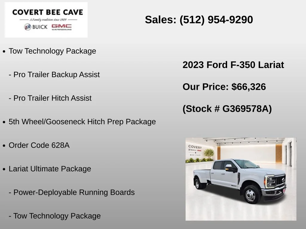 Used 2023 White Ford Lariat image 13