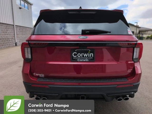 New 2026 Rapid Red Metallic Tinted Clearcoat Ford ST image 4