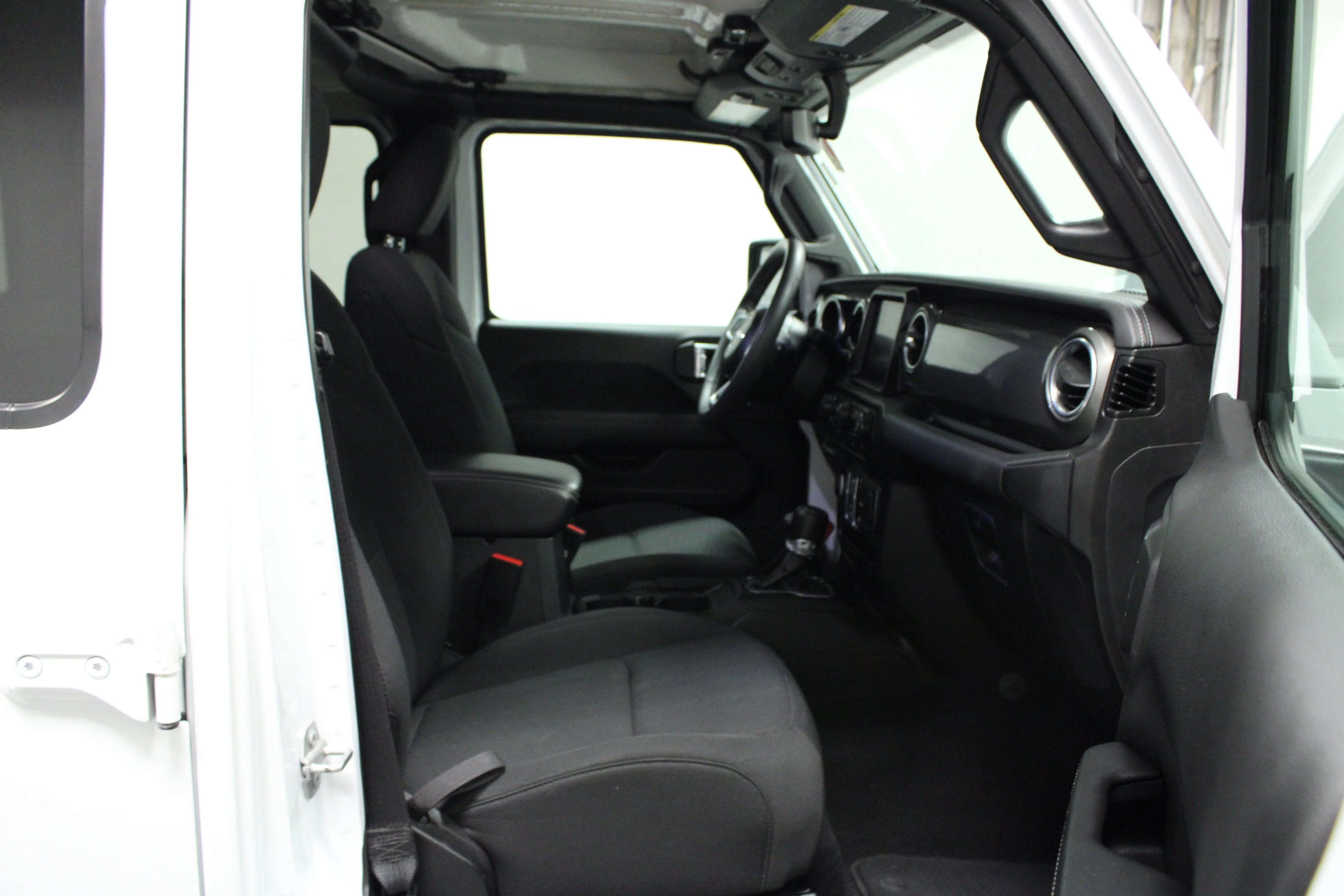Used 2023 Bright White Clearcoat Jeep Sahara image 16