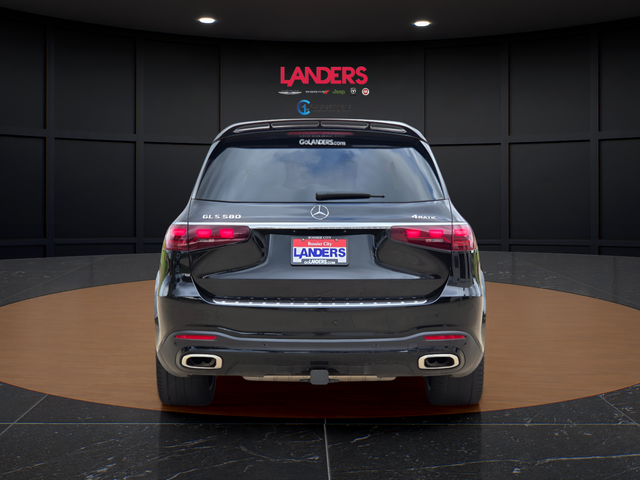 Used 2025 Black Mercedes-Benz GLS 580 image 3
